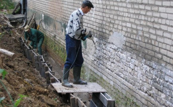 Работы по гидроизоляции