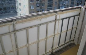 деревянная обрешетка для утепления лоджии