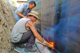 Горизонтальная гидроизоляция рубероидом