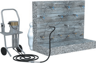 инъектирование фундаментов изнутри