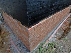 Внешняя гидроизоляция стен жидкой резиной